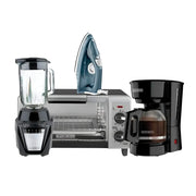 Combo Plancha + Horno Tostador + Licuadora + Coffee Maker, CBBD1747