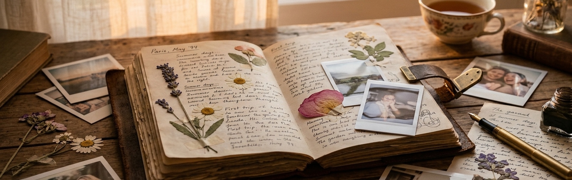 Escribir recuerdos y memoria en diario - Totum Caffe