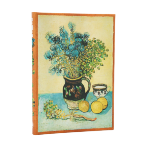 Paperblanks Libreta Naturaleza Muerta de Van Gogh (Midi, Tapa Dura, Rayado) portada oficial Paperblanks