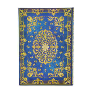 Paperblanks Libreta Cielo de Seda - Estrella Guía (Midi, Tapa Dura, Rayado) contraportada y diseño posterior