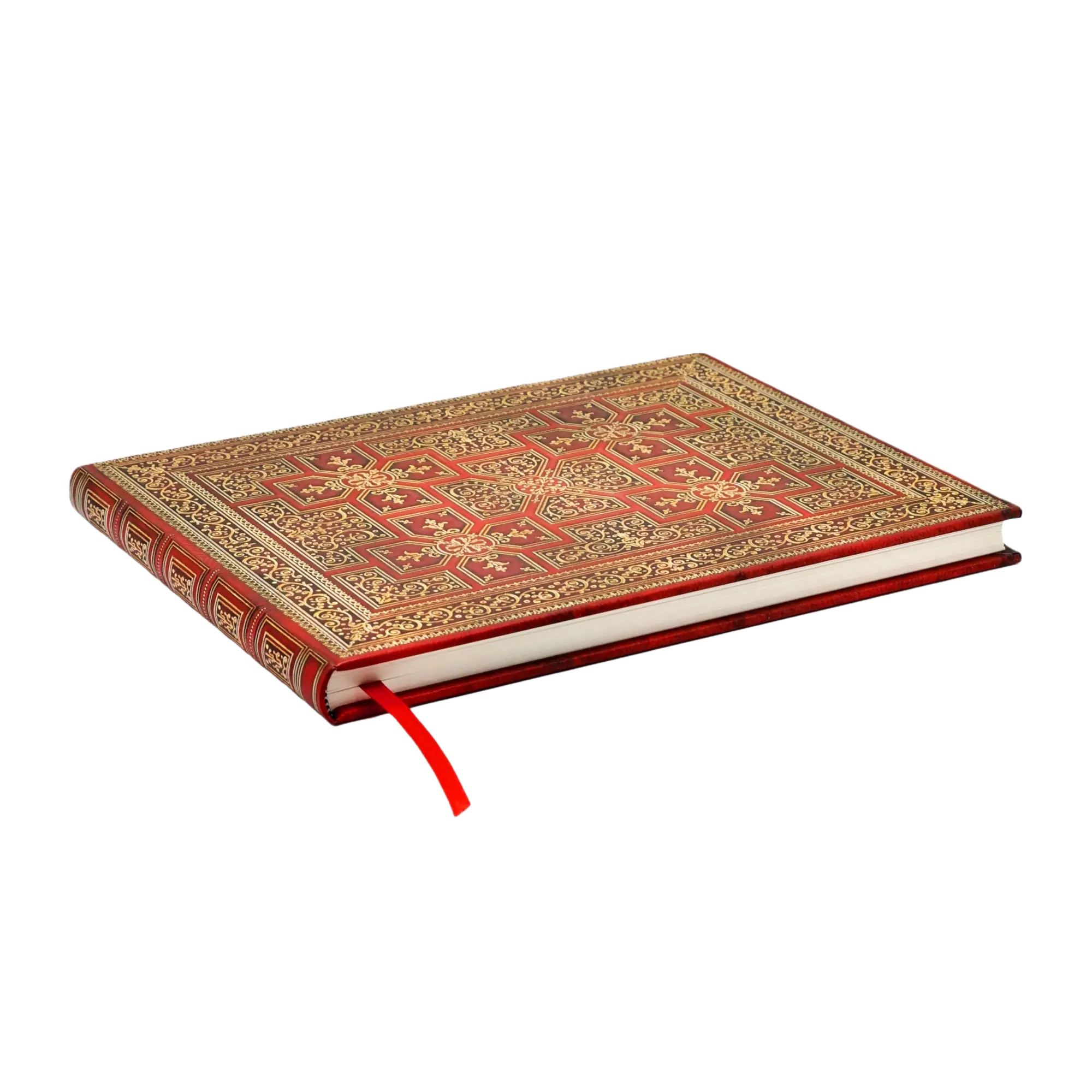 Paperblanks Libro de Visitas Guerra de las Dos Rosas (Guest Book Rayado) cantos y lomo