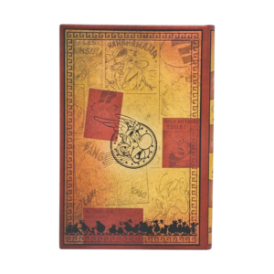 Paperblanks Agenda 2027 Astérix & Obélix (Mini, Vista Semanal, 12 Meses) contraportada y diseño posterior