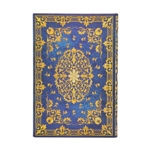 Paperblanks Agenda 2027 Cielo de Seda (Mini, Vista Semanal, 12 Meses) contraportada y diseño posterior