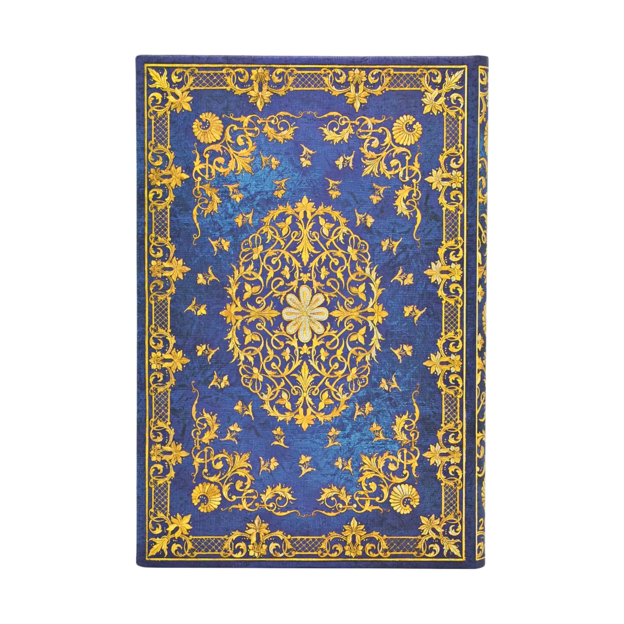 Paperblanks Agenda 2027 Cielo de Seda (Mini, Vista Semanal, 12 Meses) contraportada y diseño posterior