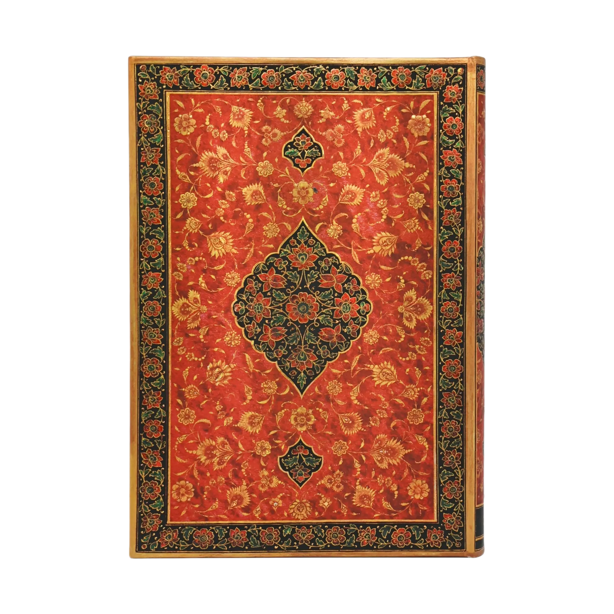 Paperblanks Agenda 2027 Layla (Midi, Vista Diaria, 12 Meses) contraportada y diseño posterior