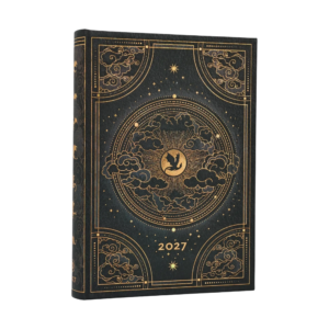 Paperblanks Agenda 2027 Sombras de Navarra (Midi, Vista Diaria, 12 Meses) portada oficial Paperblanks