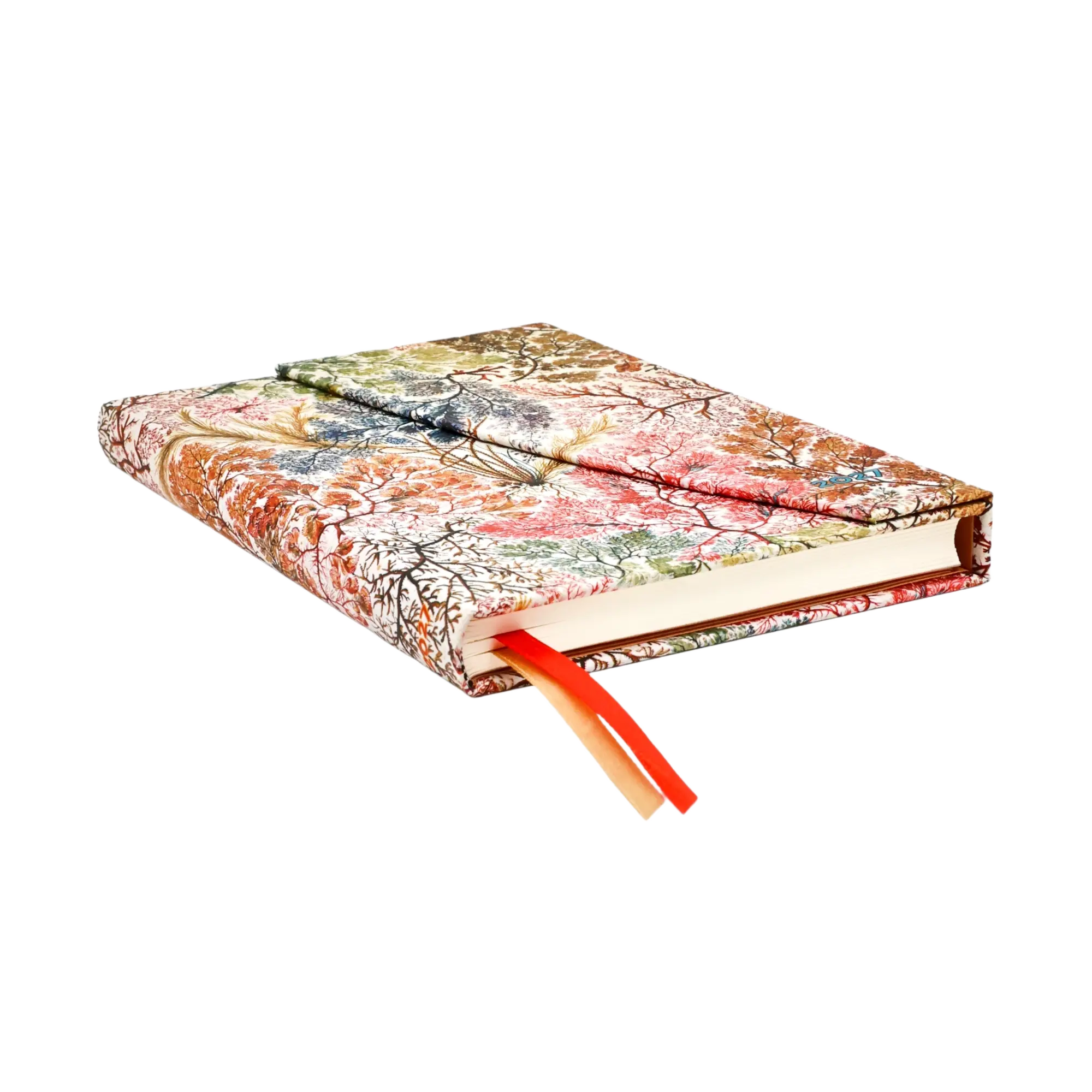 Paperblanks Agenda 2027 Anémona (Midi, Vista Semanal, 12 Meses) cantos y lomo