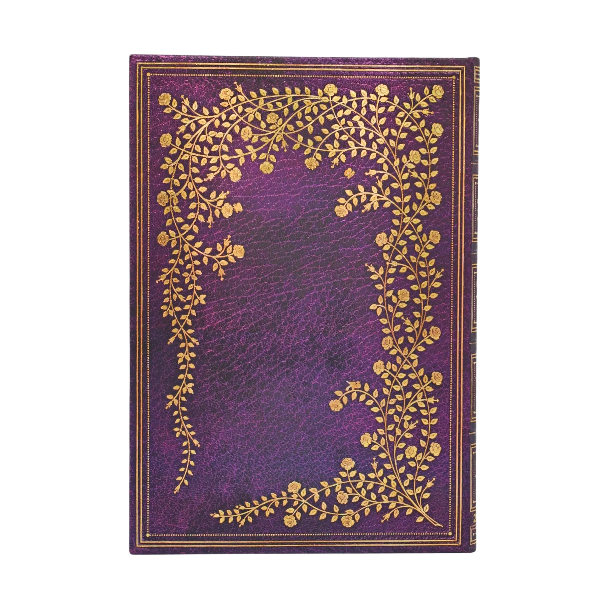 Paperblanks Agenda 2027 Rosa de Nueva York (Midi, Vista Semanal, 12 Meses) contraportada y diseño posterior