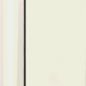Moleskine Cuaderno Classic Tapa Blanda - Negro, Large (13 × 21 cm), Hojas Punteadas interior de hojas y diseño abierto