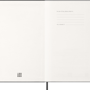 Moleskine Agenda Classic 2027 Large Diaria, Tapa Dura, 12 Meses - Negro portada