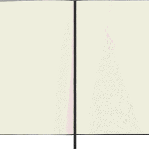 Moleskine Cuaderno Classic Tapa Dura - Negro, Large (13 × 21 cm), Hojas Lisas interior de hojas y diseño abierto
