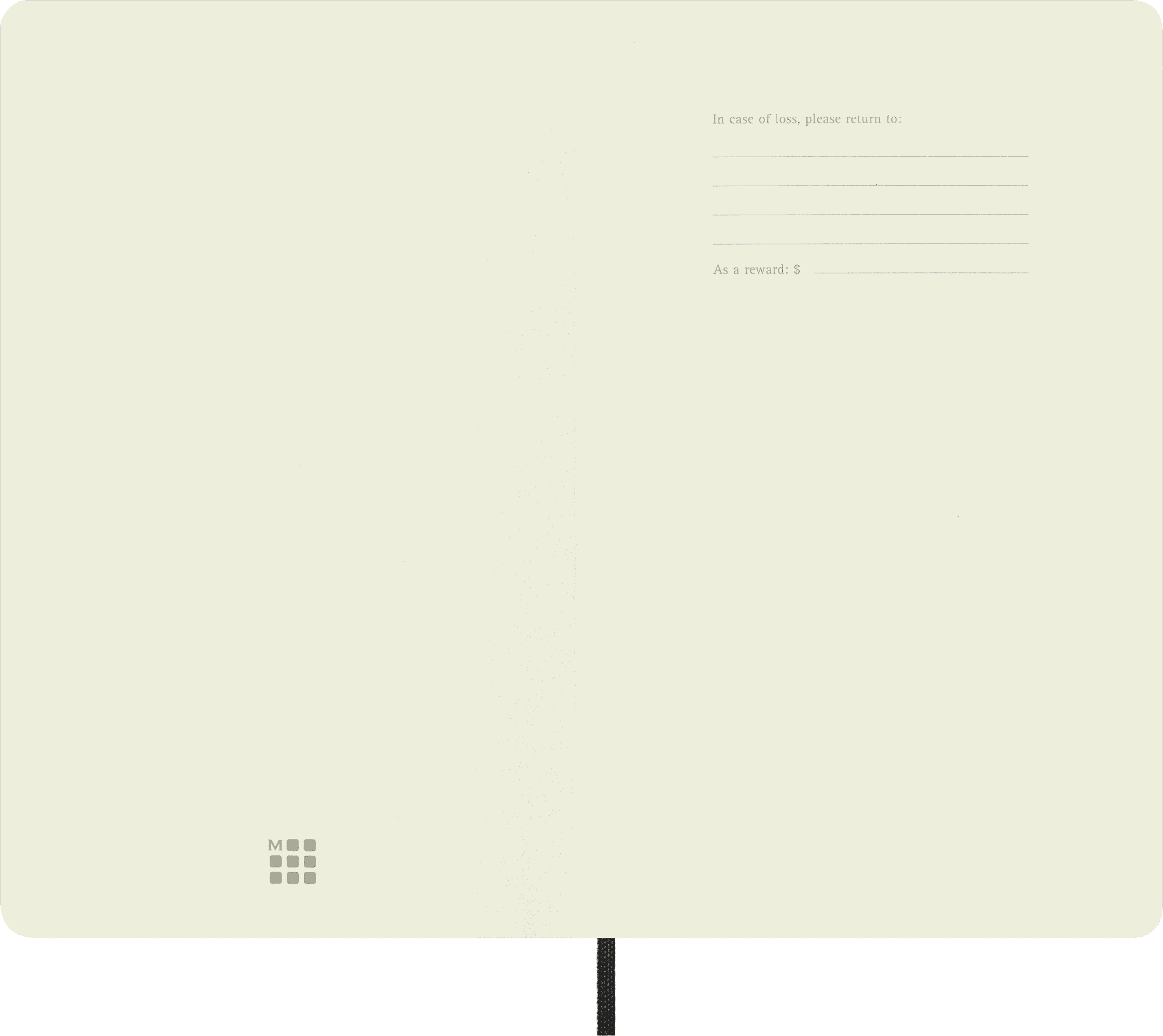 Moleskine Cuaderno Classic Tapa Blanda - Negro, Large (13 × 21 cm), Rayado portada frontal Moleskine