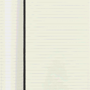 Moleskine Cuaderno Classic Tapa Blanda - Negro, Large (13 × 21 cm), Rayado interior de hojas y diseño abierto